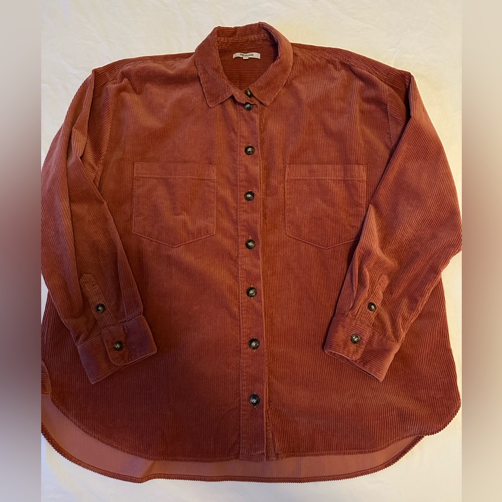 Madewell Corduroy Button Up
